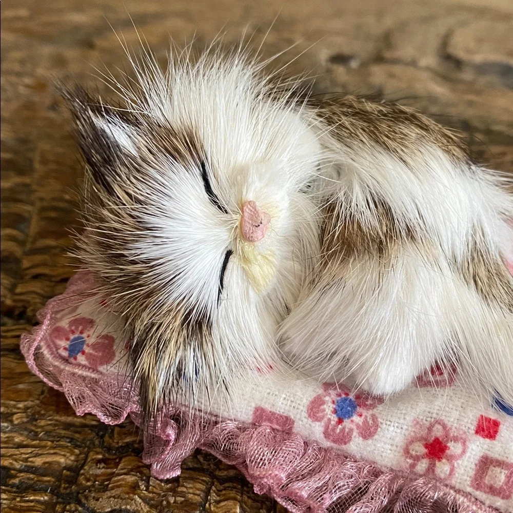 🐈Vintage🐈Cat Sleeping on Pillow - Picture 8 of 8